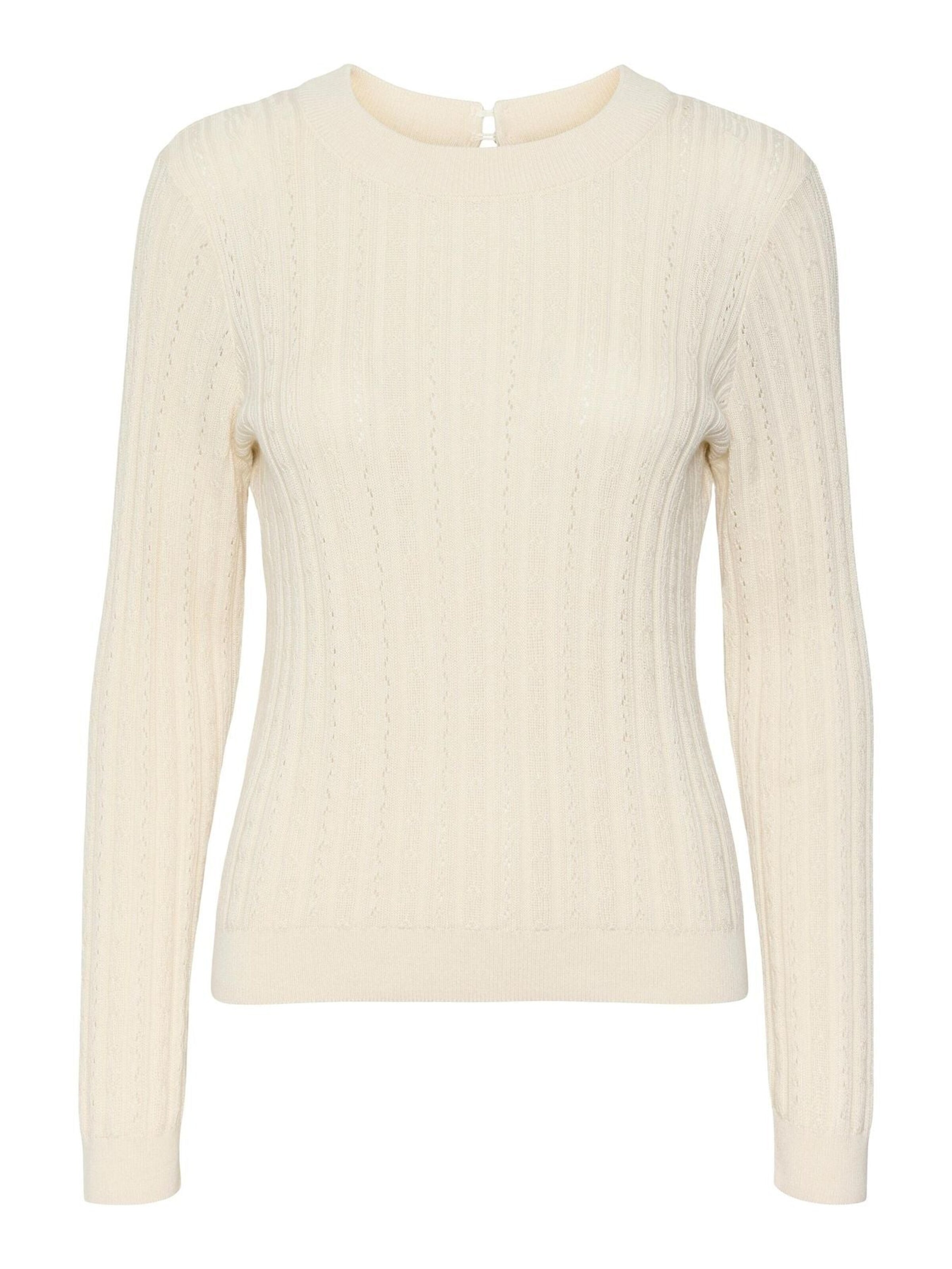 VERO MODA Pull-over en XS en blanc cassé, Vue avec produit