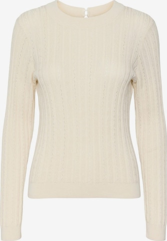 Pullover di VERO MODA in bianco: frontale