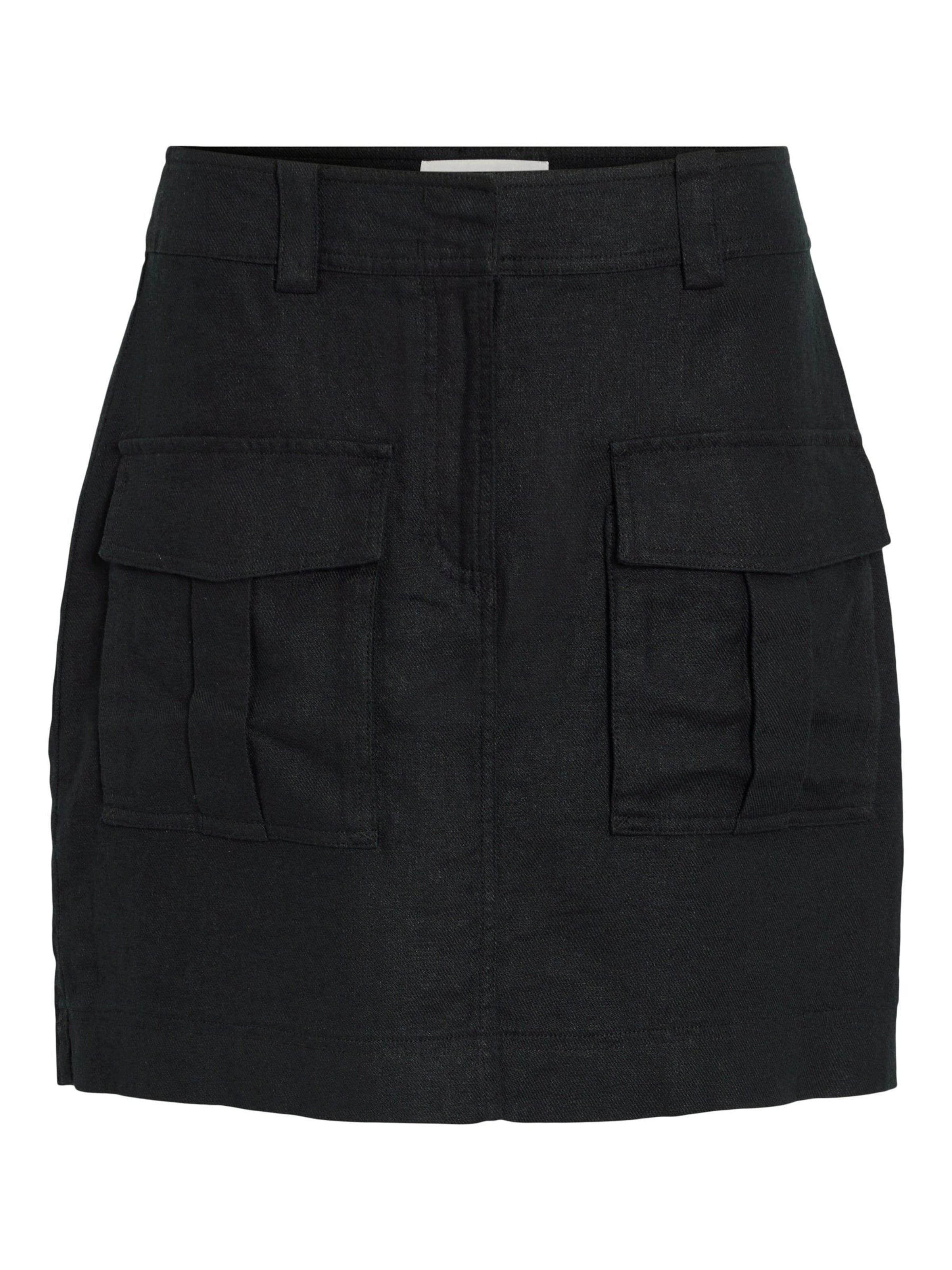 ROUGE EDIT - Falda en negro: frente