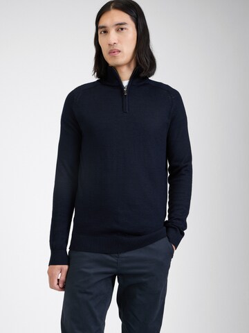 Pull-over 'Pelle' Bruun & Stengade en bleu : devant