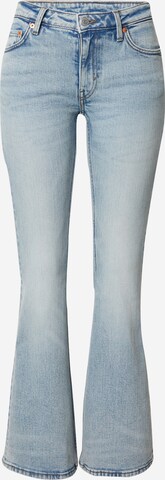 Flared Jeans 'FLAME' di WEEKDAY in blu: frontale