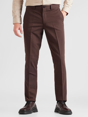 JACK & JONES Slimfit Anzug 'Franco' in Braun