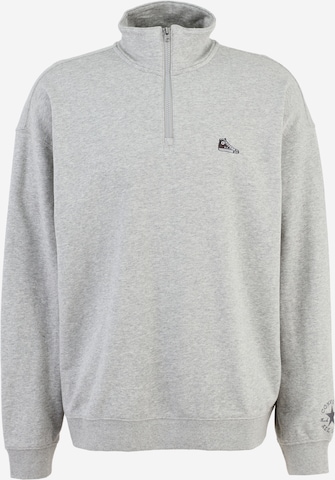 CONVERSE - Sudadera 'SNKER PATCH' en gris: frente