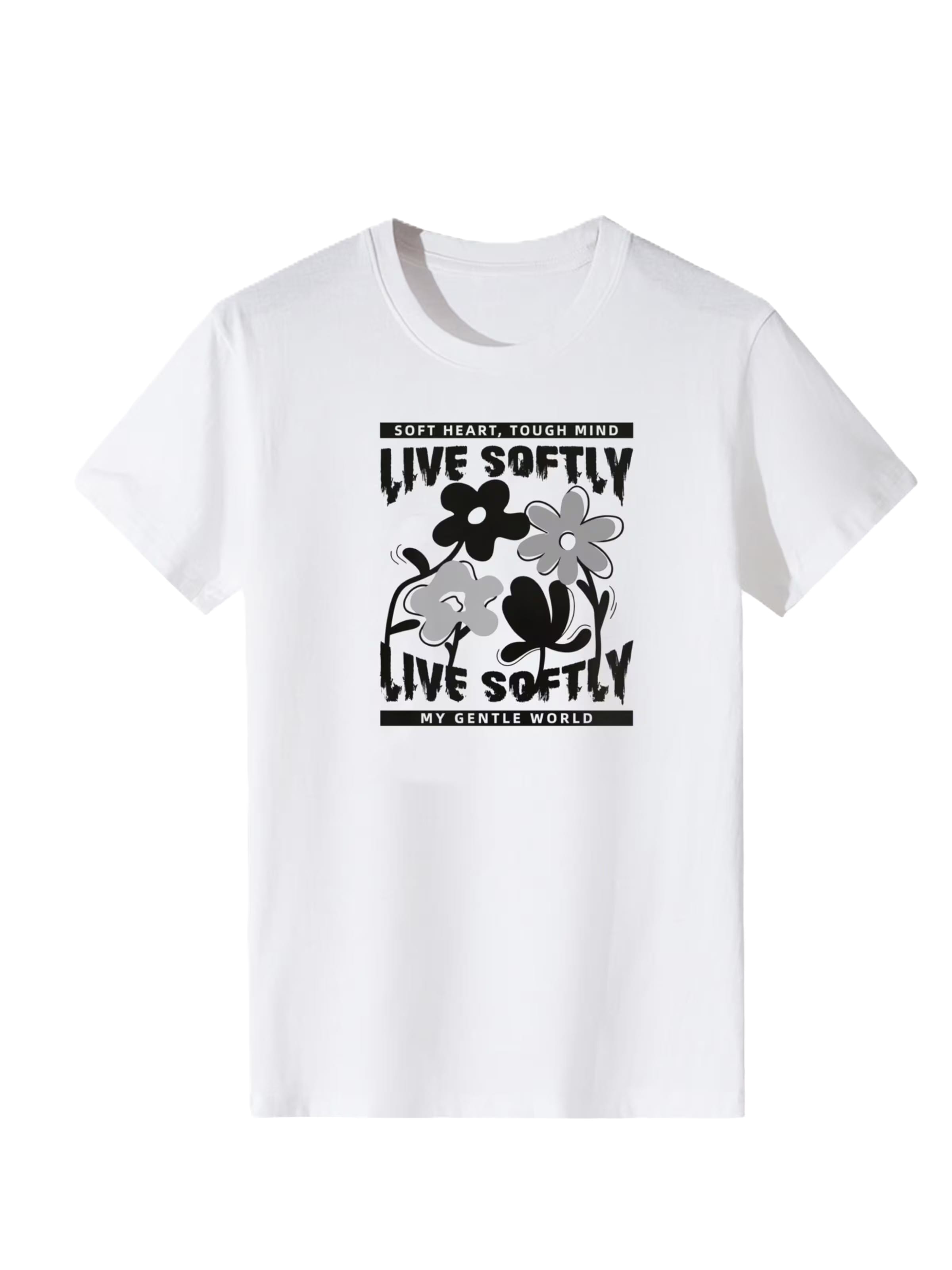 T-shirt LapaPlus en blanc : devant