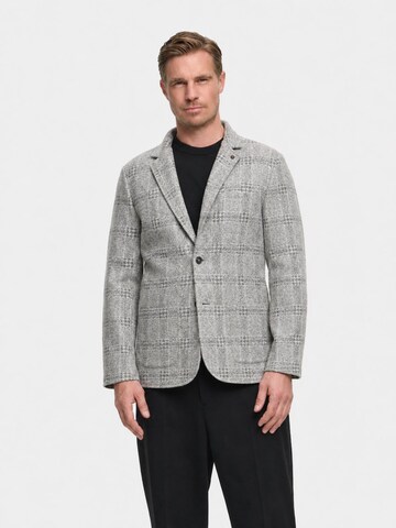 Zuitable Slim fit Suit Jacket 'DiFab' in Grey: front