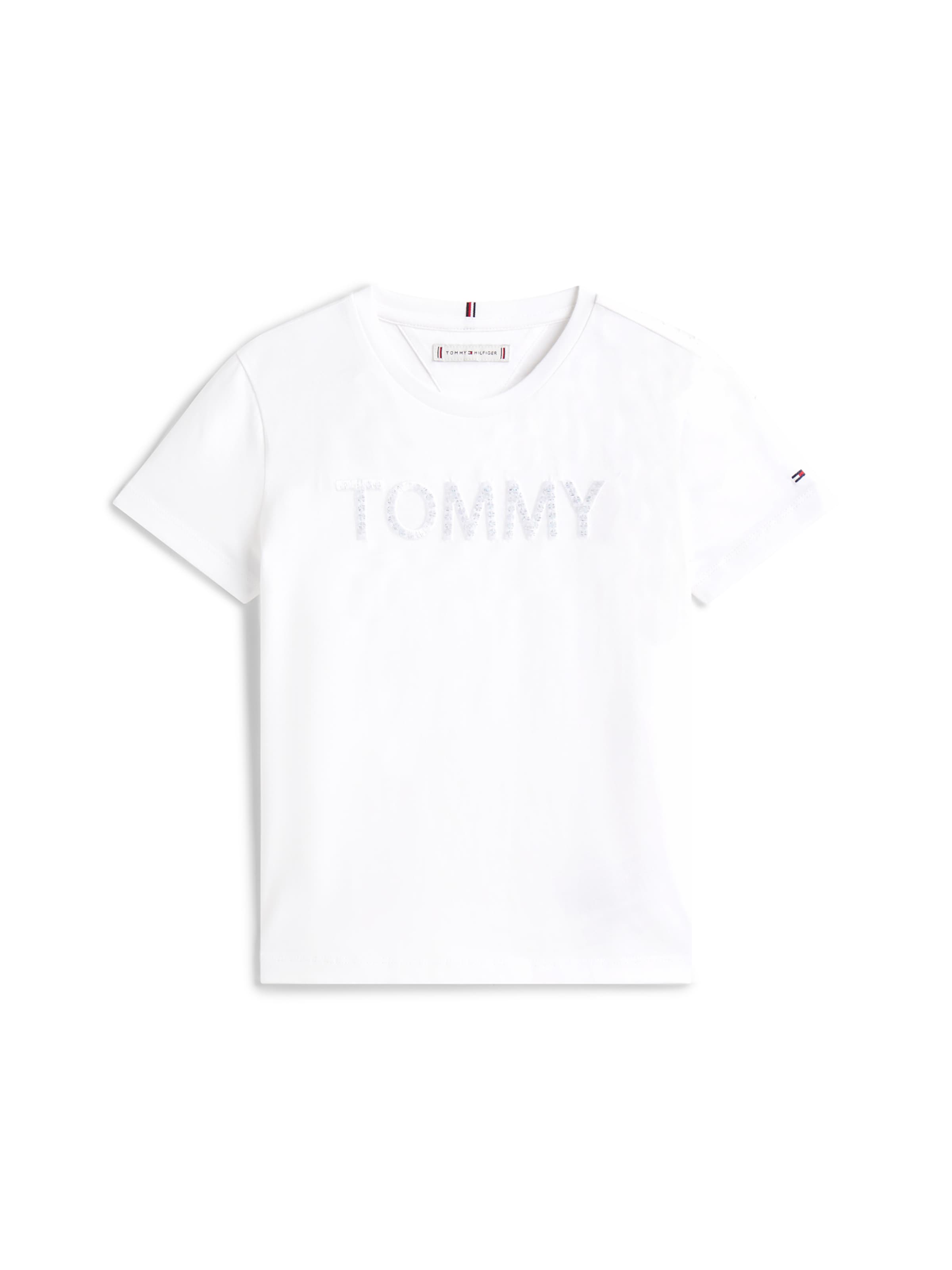 TOMMY HILFIGER Μπλουζάκι σε λευκό: μπροστά