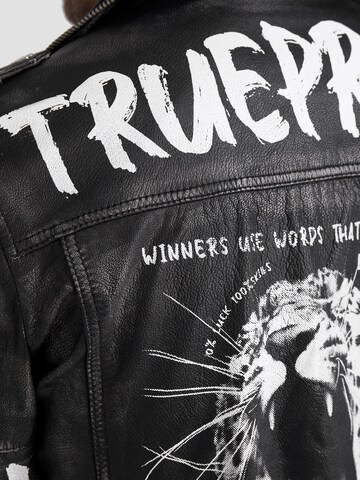 trueprodigy Lederjacke ' Russell ' in Schwarz