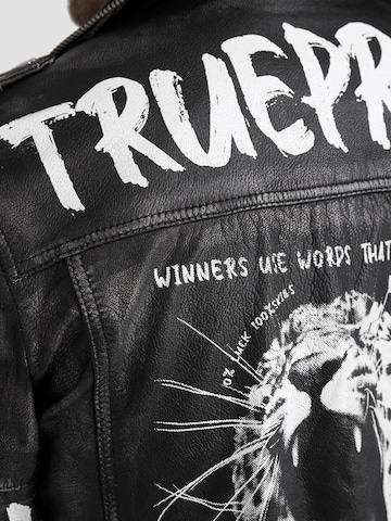 trueprodigy Lederjacke ' Russell ' in Schwarz