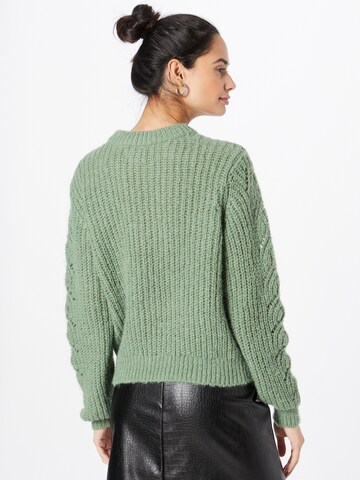 PIECES Sweater 'KASSANDRA' in Green