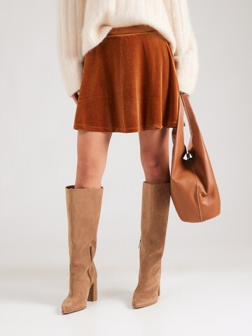 Gonna 'Zuri' di ABOUT YOU in marrone: frontale