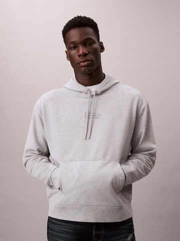 Calvin Klein Collegepaita 'CLASSIC KATE' värissä harmaa: etupuoli