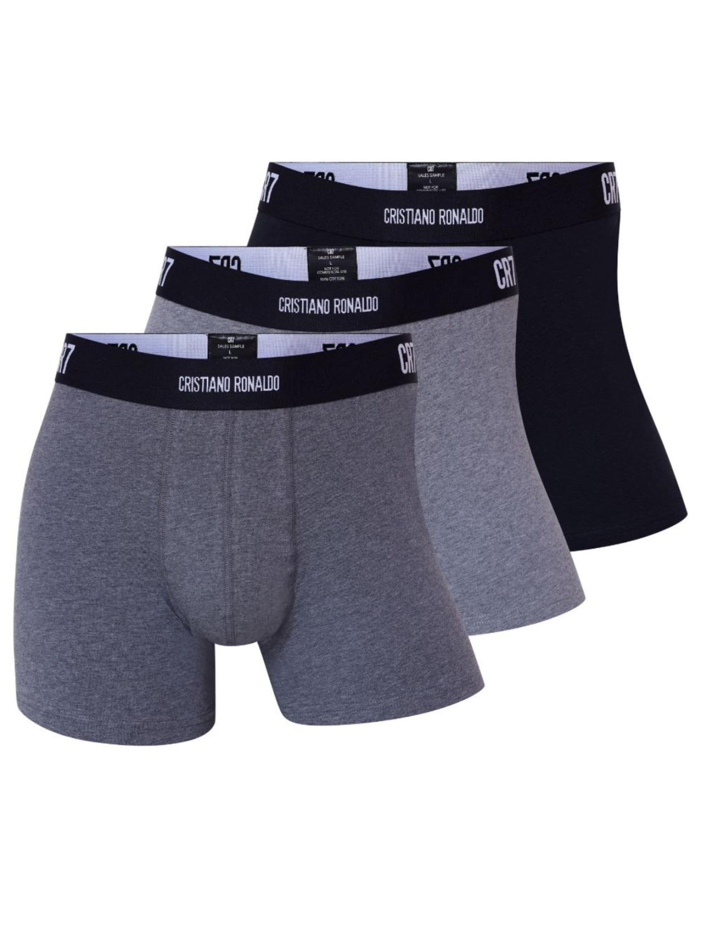 CR7 - Cristiano Ronaldo - Calzoncillo boxer 'CR7-Boxers Homem em Algodão Orgânico PACK de 3 unidades cores Sortidas' en Mezcla de colores: frente