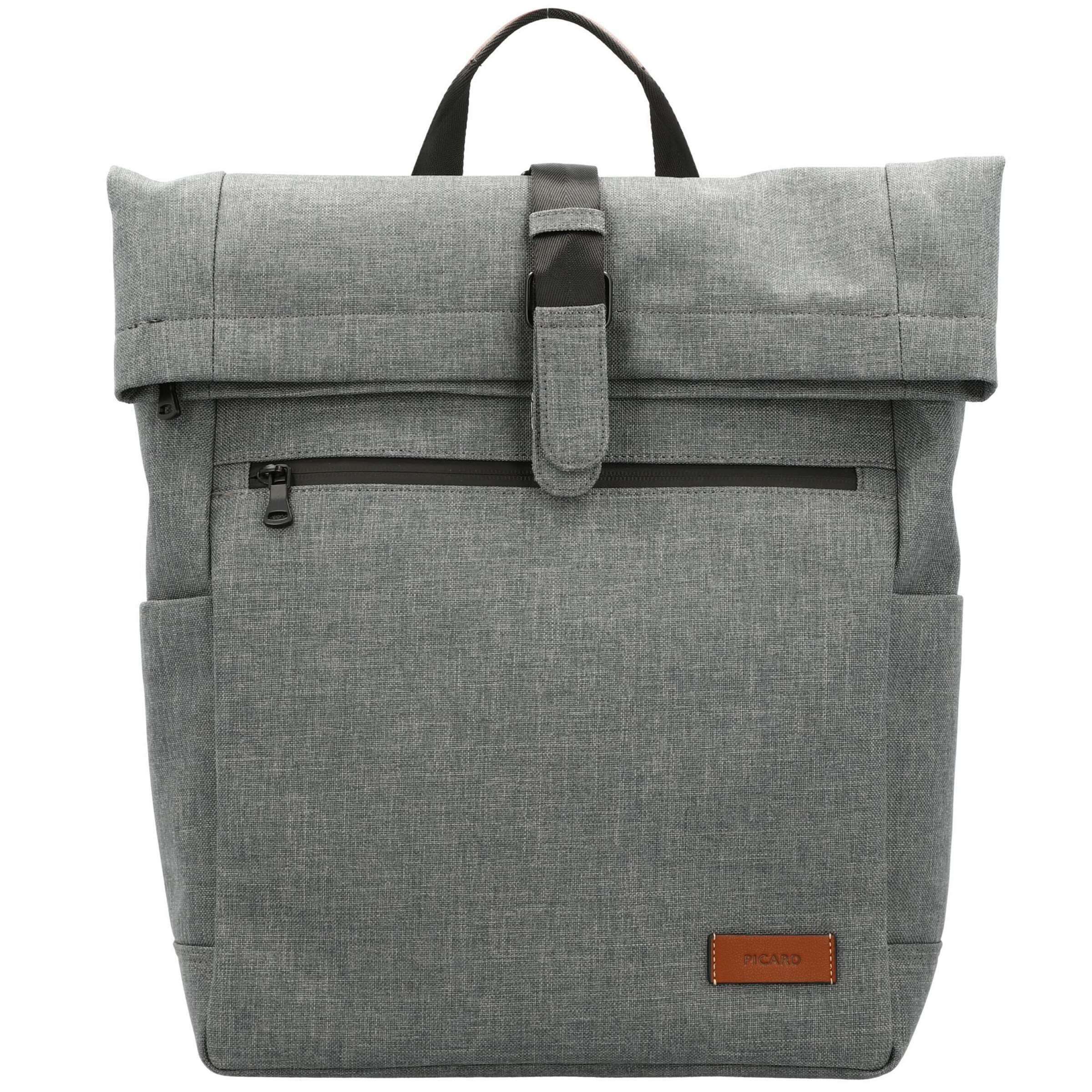 Picard Backpack 'Go' in Brown / Dark grey, Item view