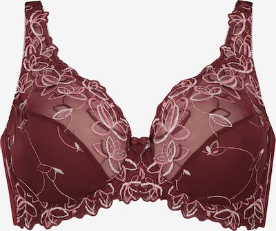 Hunkemöller BH 'Diva' in hellpink / bordeaux / weiß, Produktansicht