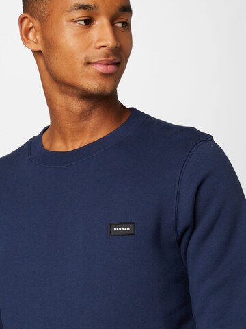 DENHAM - Sweatshirt em azul