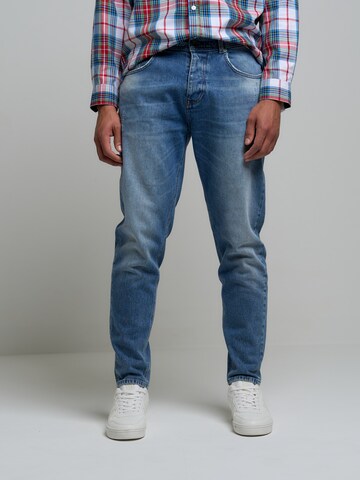 BIG STAR Slimfit Jeans 'Colson' in Blau: predná strana