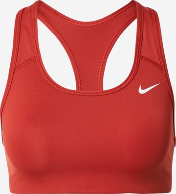 Reggiseno sportivo di NIKE in rosso: frontale