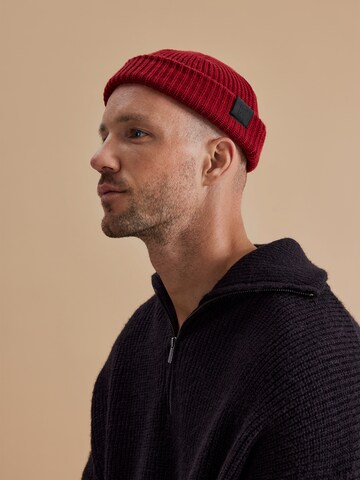 DAN FOX APPAREL Beanie 'Dante' in Red