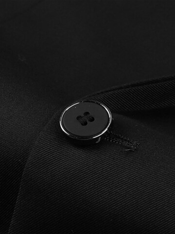 YOUTHUP Slim fit Suit Jacket 'Prägung' in Black