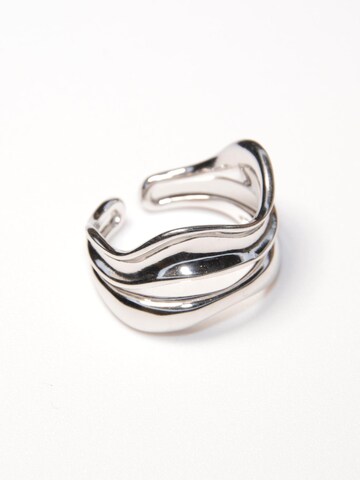 ARS-ARGENTI Ring '#016 GOA WAVES - SILVER' in Silver: front