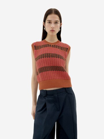 Thinking MU Sweter ' ARIA ' w kolorze czerwony: przód