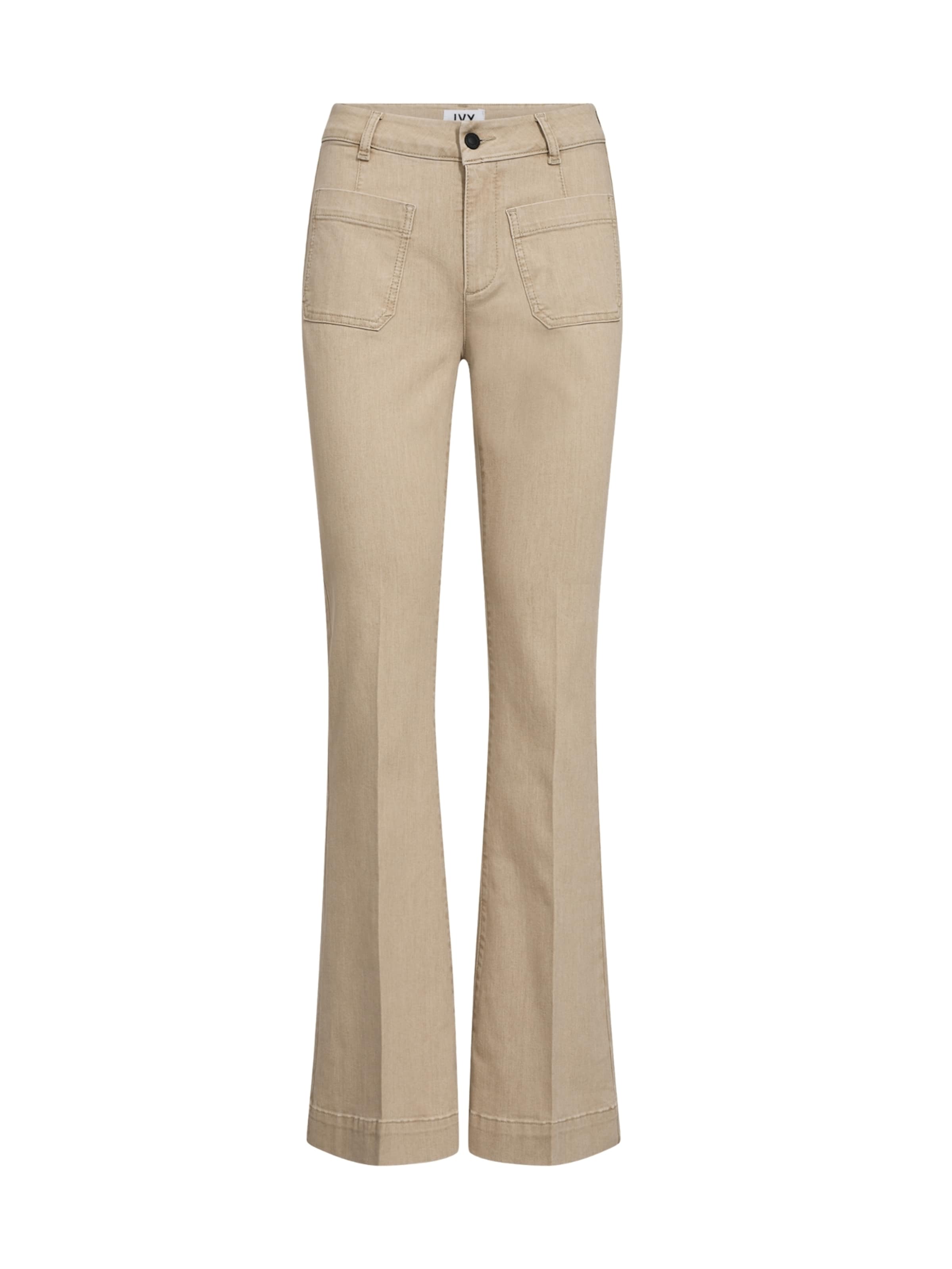 Ivy Copenhagen Regular Farkut ' IVY-Ann Charlotte ' värissä beige: etupuoli