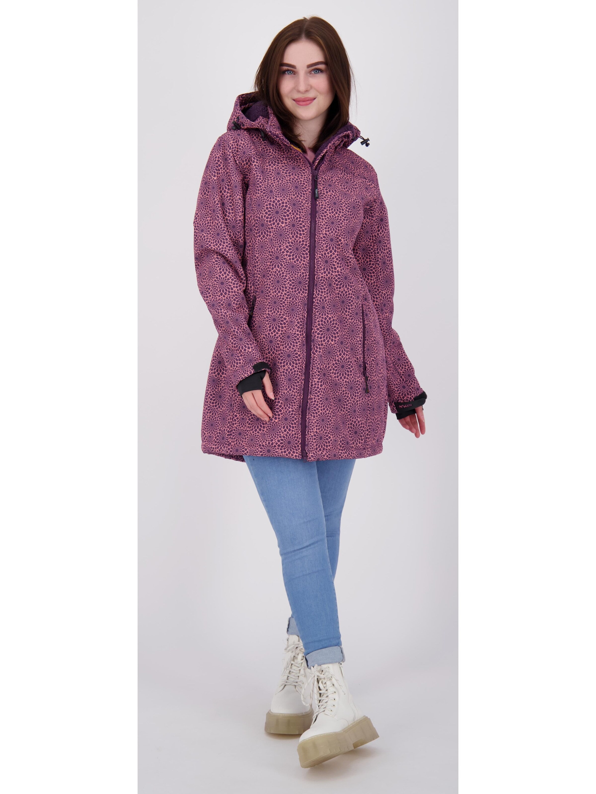 Giacca di mezza stagione 'KEELE PEAK II WOMEN' di deproc in rosso