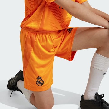 ADIDAS PERFORMANCE Regular Sportshorts 'Real Madrid 24/25 Away' in Orange: Vorderseite