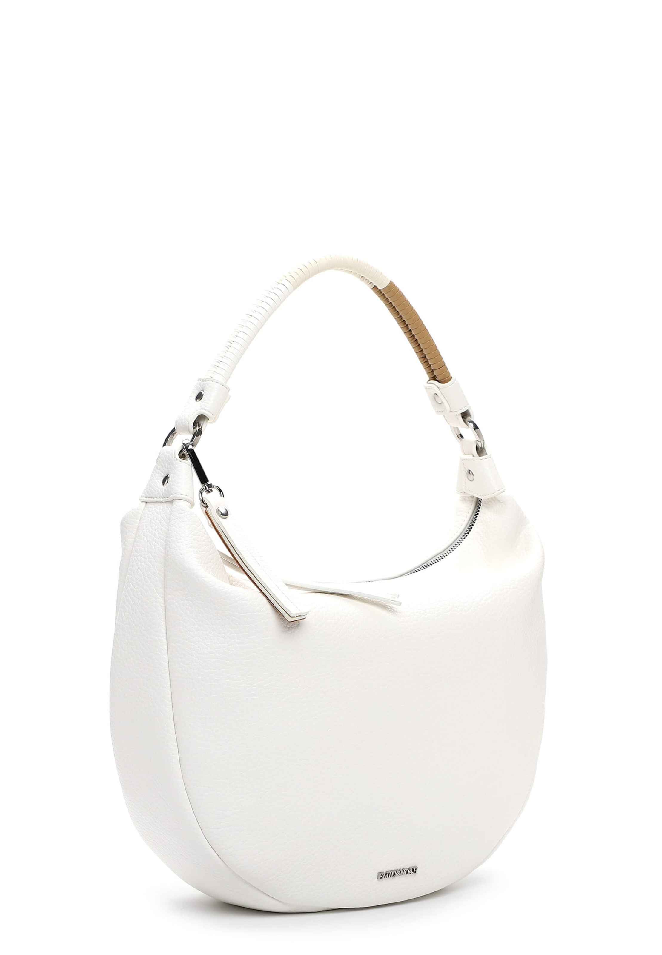 Borsa a spalla 'Jeanine' di Emily & Noah in bianco