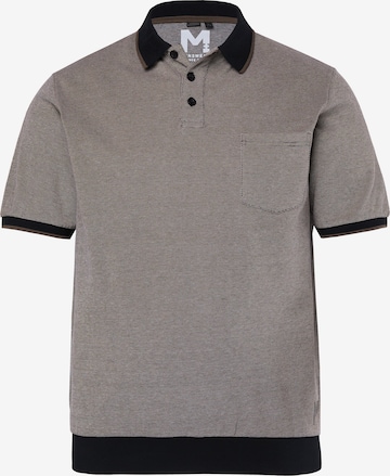 Men Plus Shirt in Braun: Vorderseite