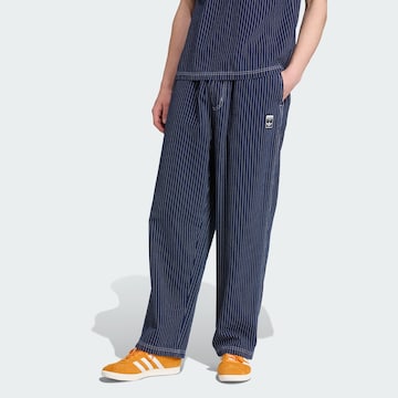ADIDAS ORIGINALS Loosefit Broek in Blauw: voorkant