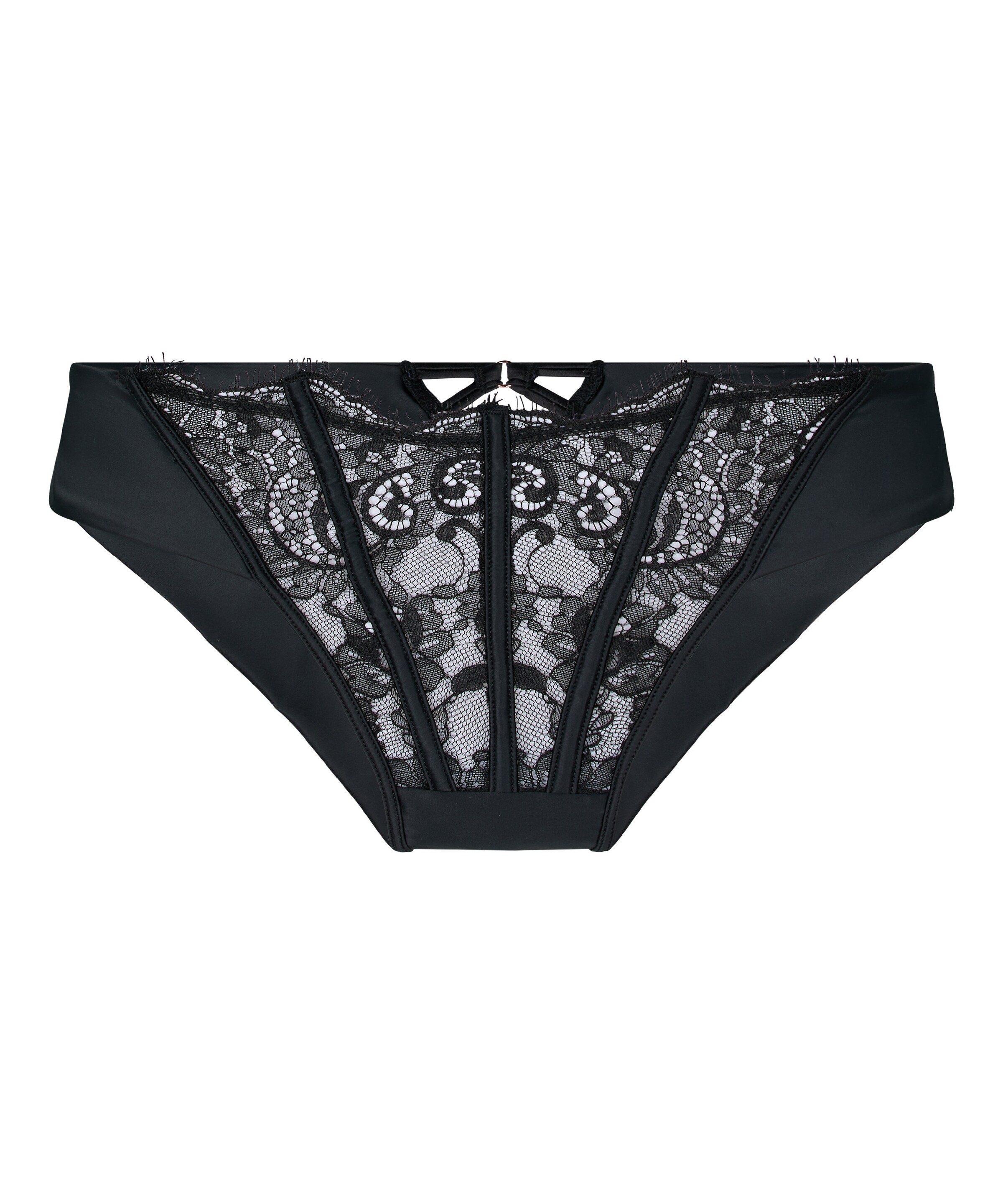 Hunkemöller Culotte 'Sylvia' en XS en noir, Vue avec produit