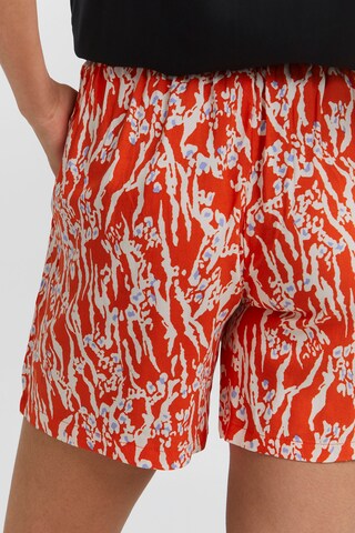 ICHI Loosefit Sweatshorts 'VERA' in Rot