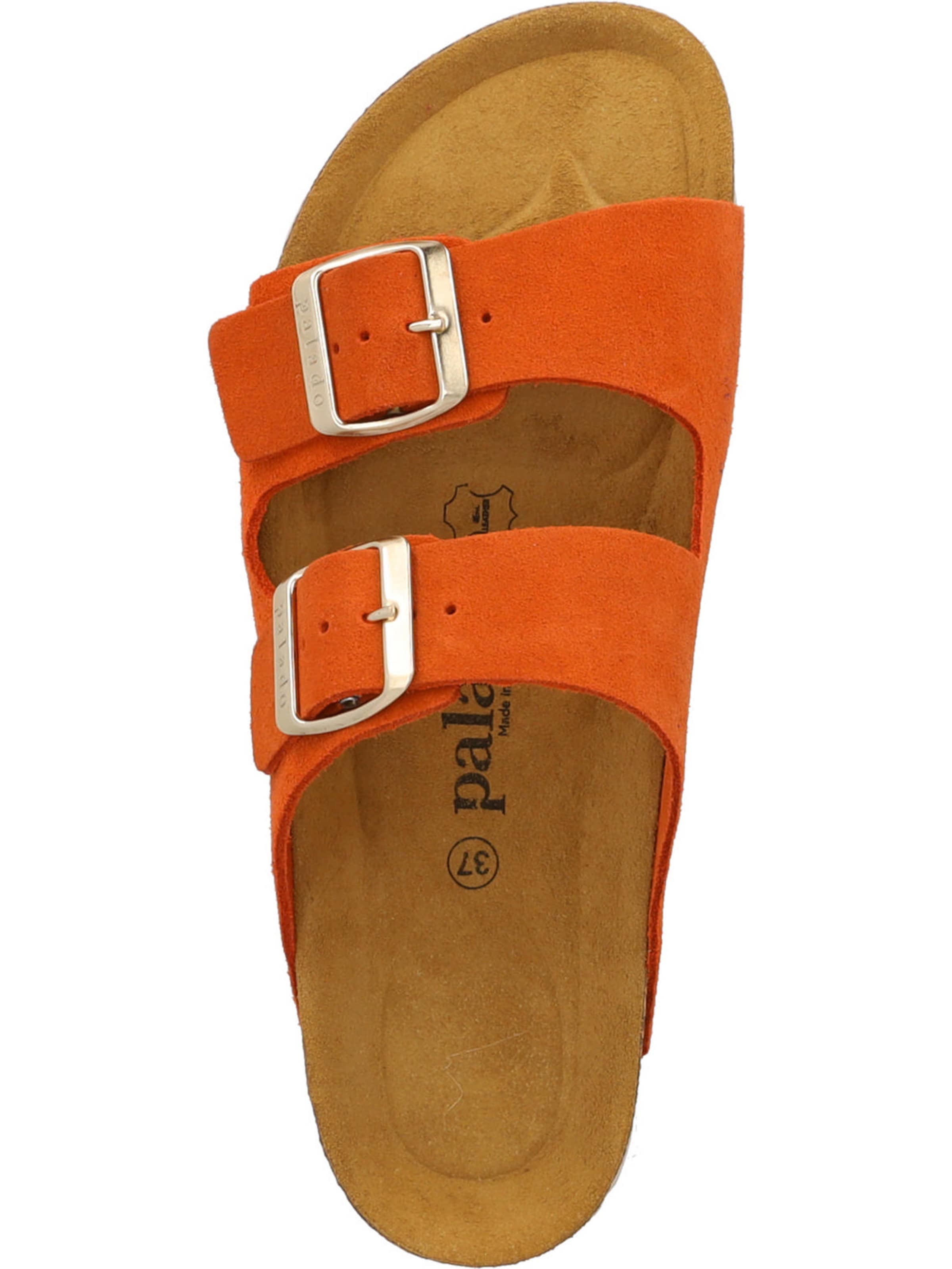 Palado Mule 'Palado Korfu Suede Premium Leather' in Orange