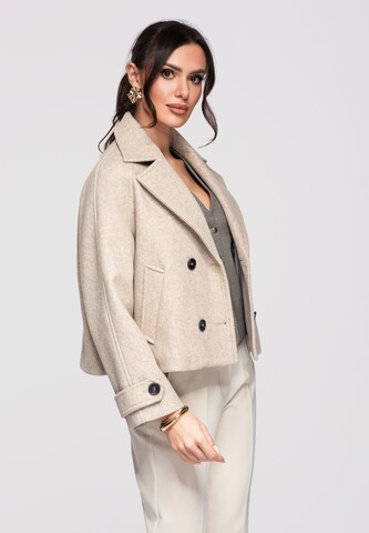 Veste mi-saison 'OW-JANP-0129' Ombre en marron