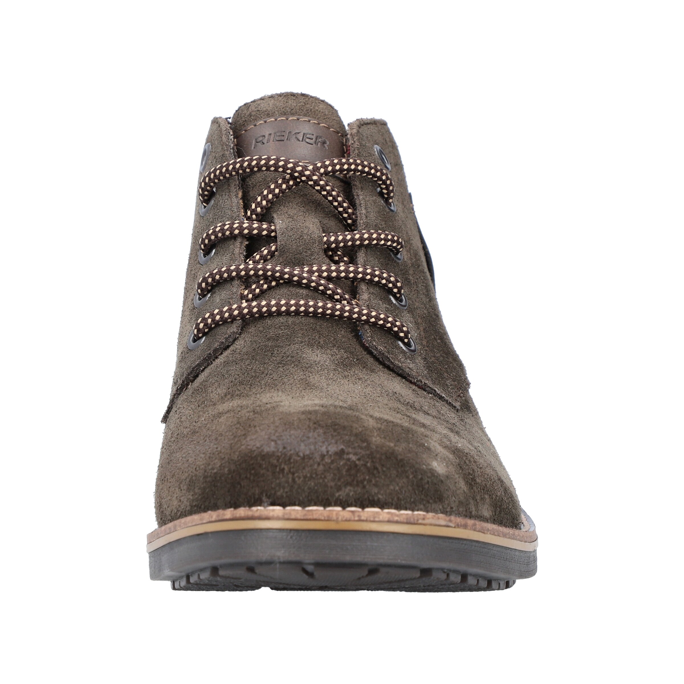 Bottes à lacets Rieker en marron