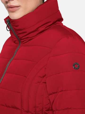 Covered Winter Jacket 'RONJA 2' in Red