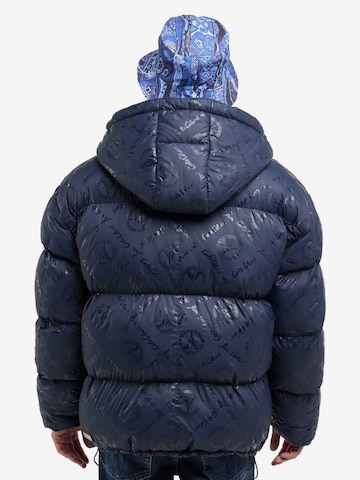 Carlo Colucci Winter Jacket 'De Zanet' in Blue