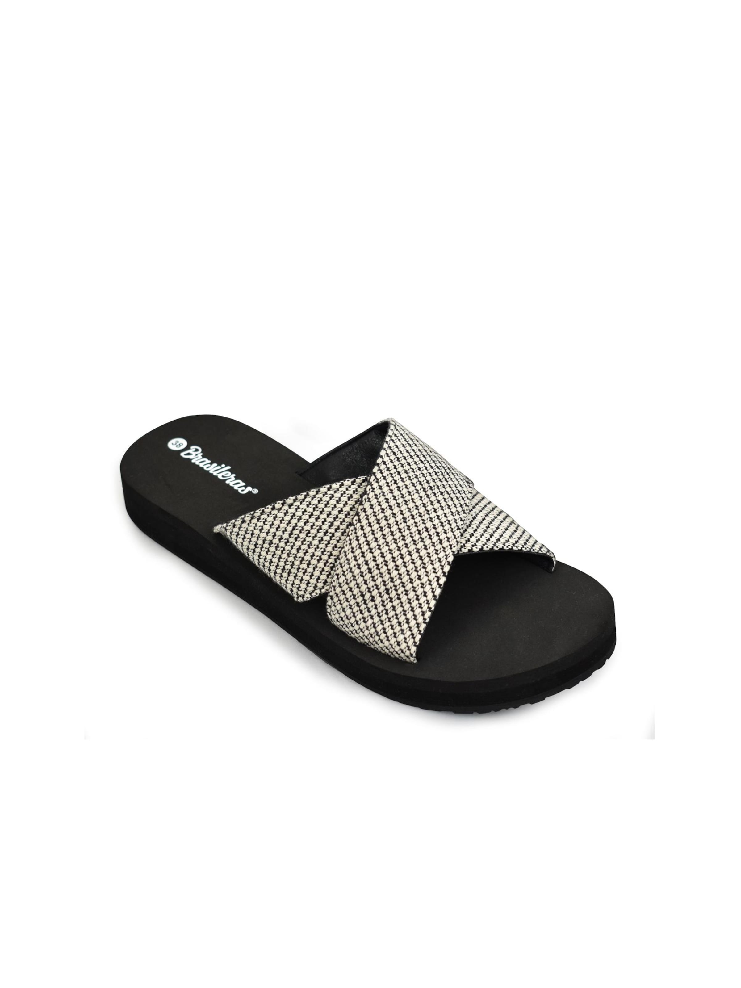 Sandales 'Aspa' Brasileras en noir