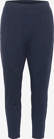 CreamSlimfit Hlače s naborima 'CR Anett' - plava boja: prednji dio