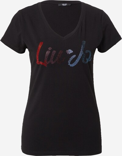Maglietta LIU JO JEANS di colore blu fumo / blu colomba / bacca / rosso fuoco / nero, Visualizzazione prodotti