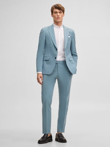 STRELLSON Slimfit Chinohose 'Kynd' in Blau