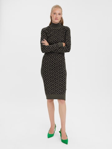 VERO MODA Knitted dress 'Aria' in Black