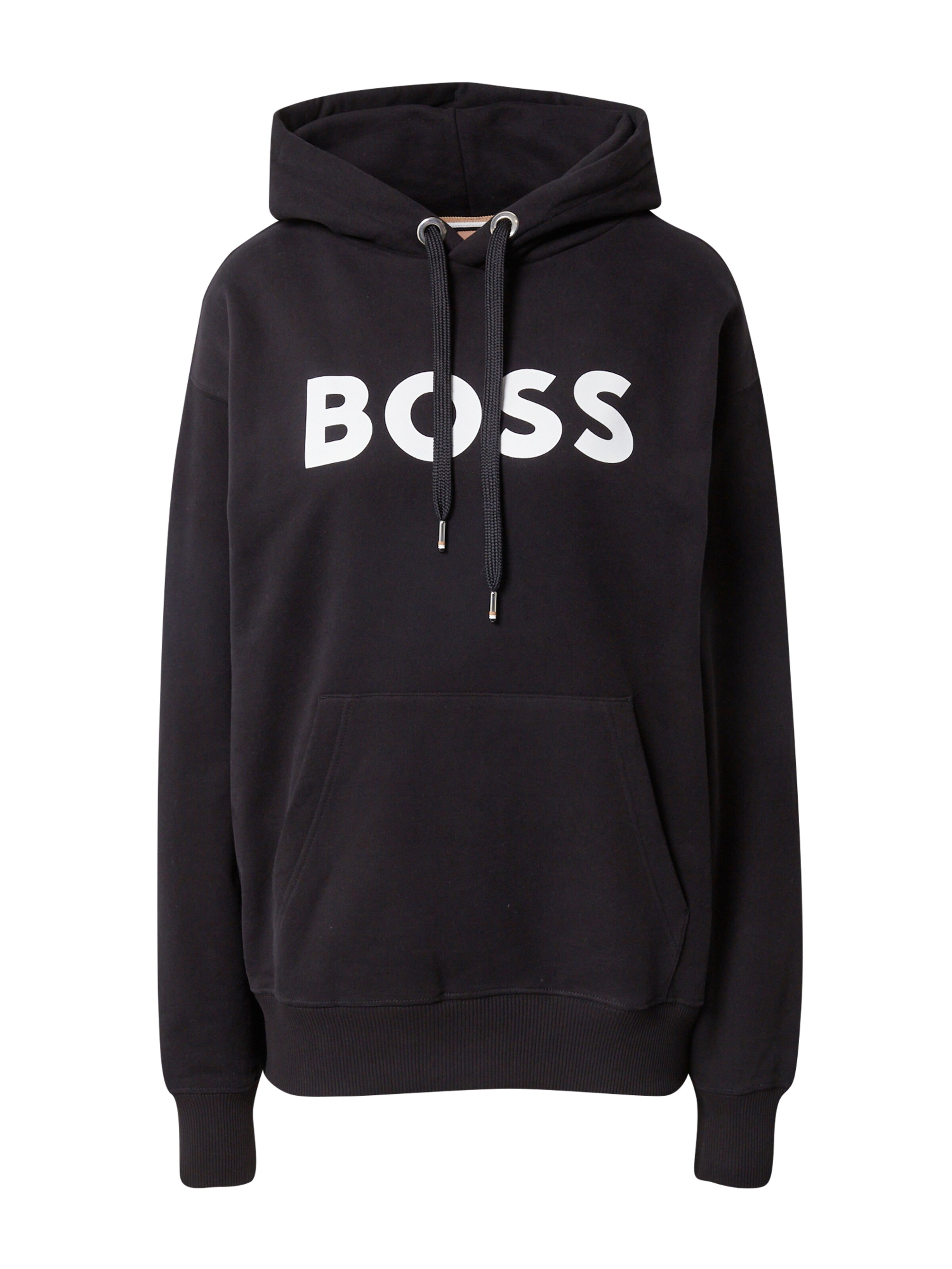 BOSS Sweatshirt 'Econy' in Black: front