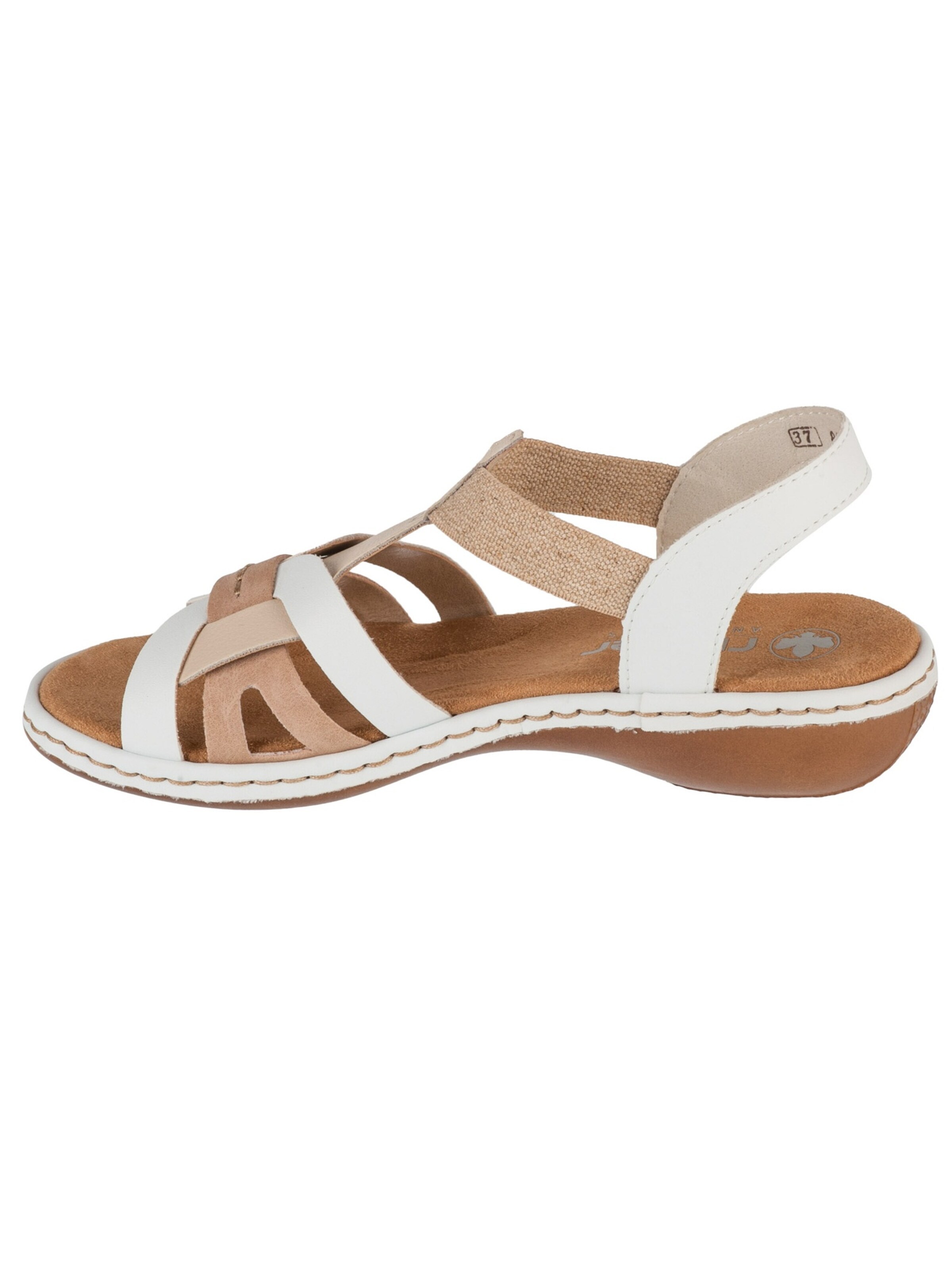 Sandales 'Rieker Sandals 65918' Rieker en blanc