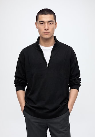 Petrol Industries Sweater in Black: front