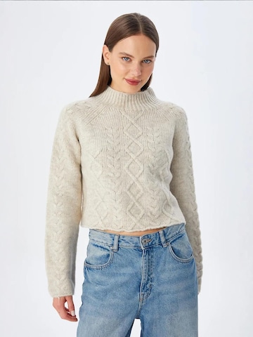 MixRay Sweater in Beige: front