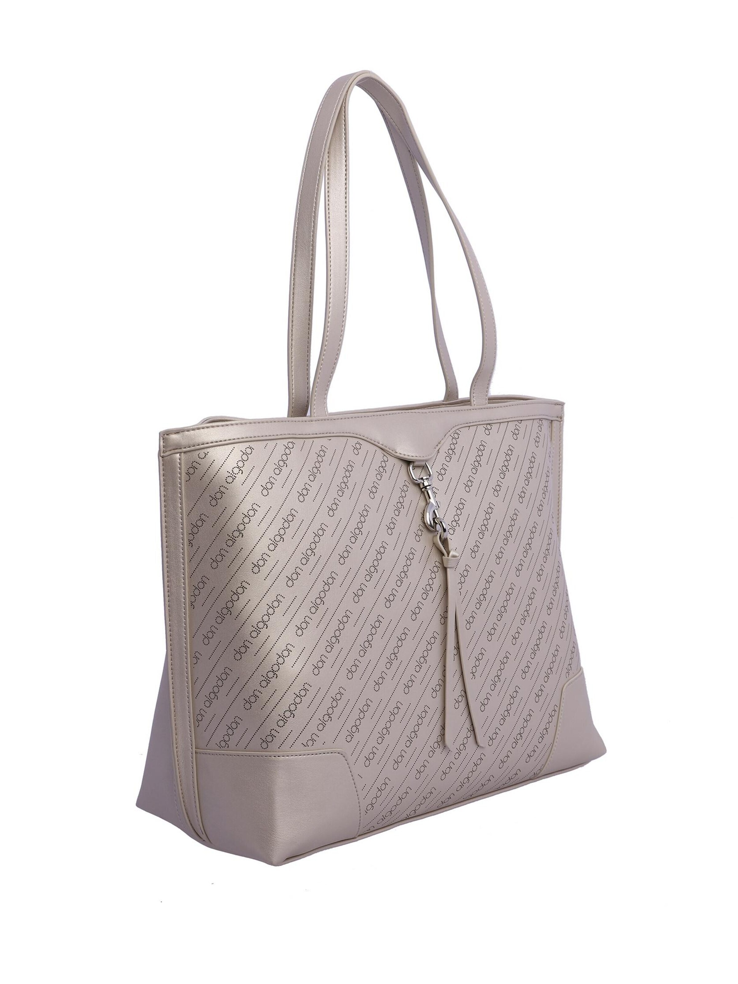Don Algodon - Shopper 'Bolso shopper para mujer Don Algodon Gema de piel sintética' en beige
