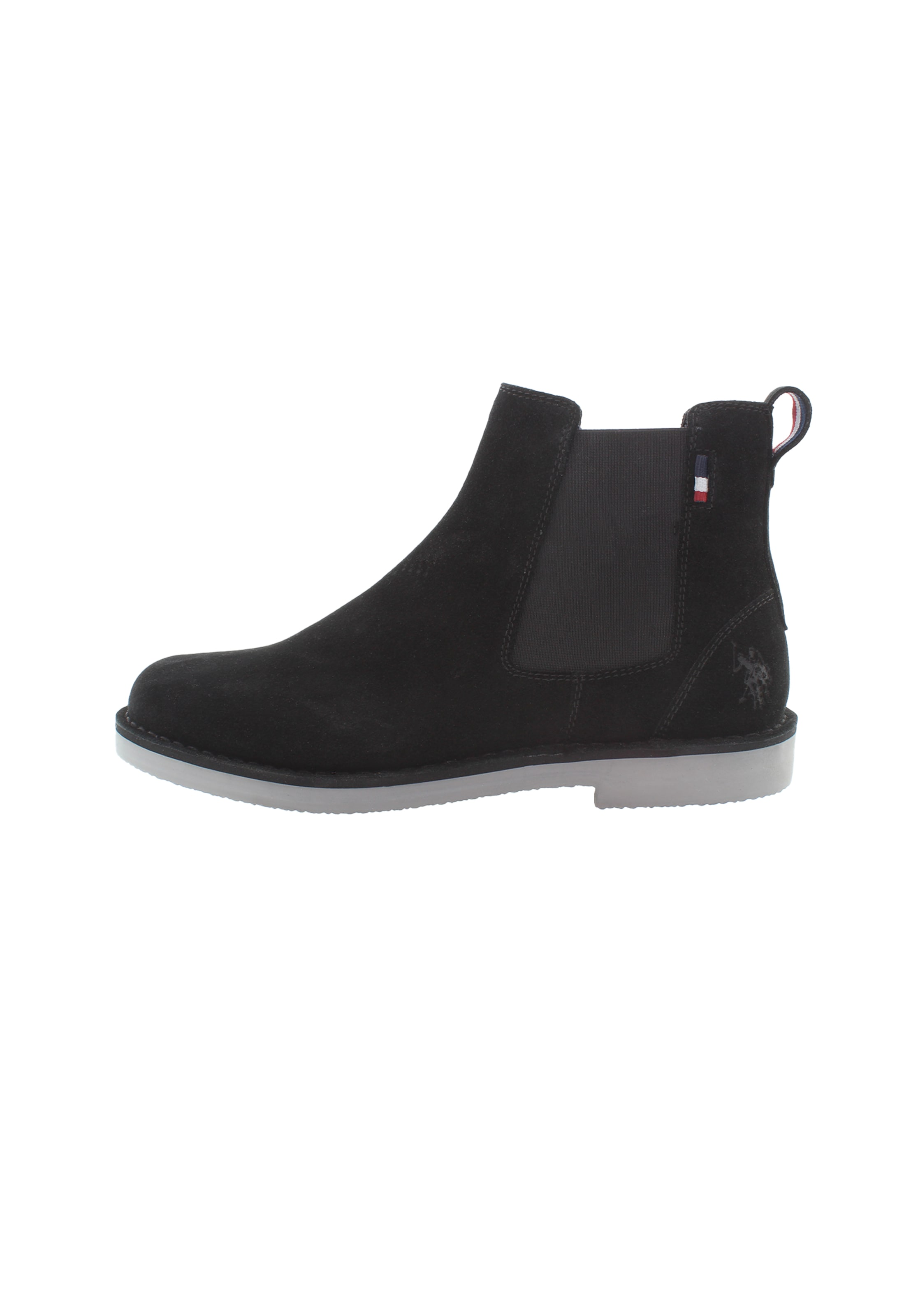 U.S. POLO ASSN. Boots in Schwarz: Vorderseite