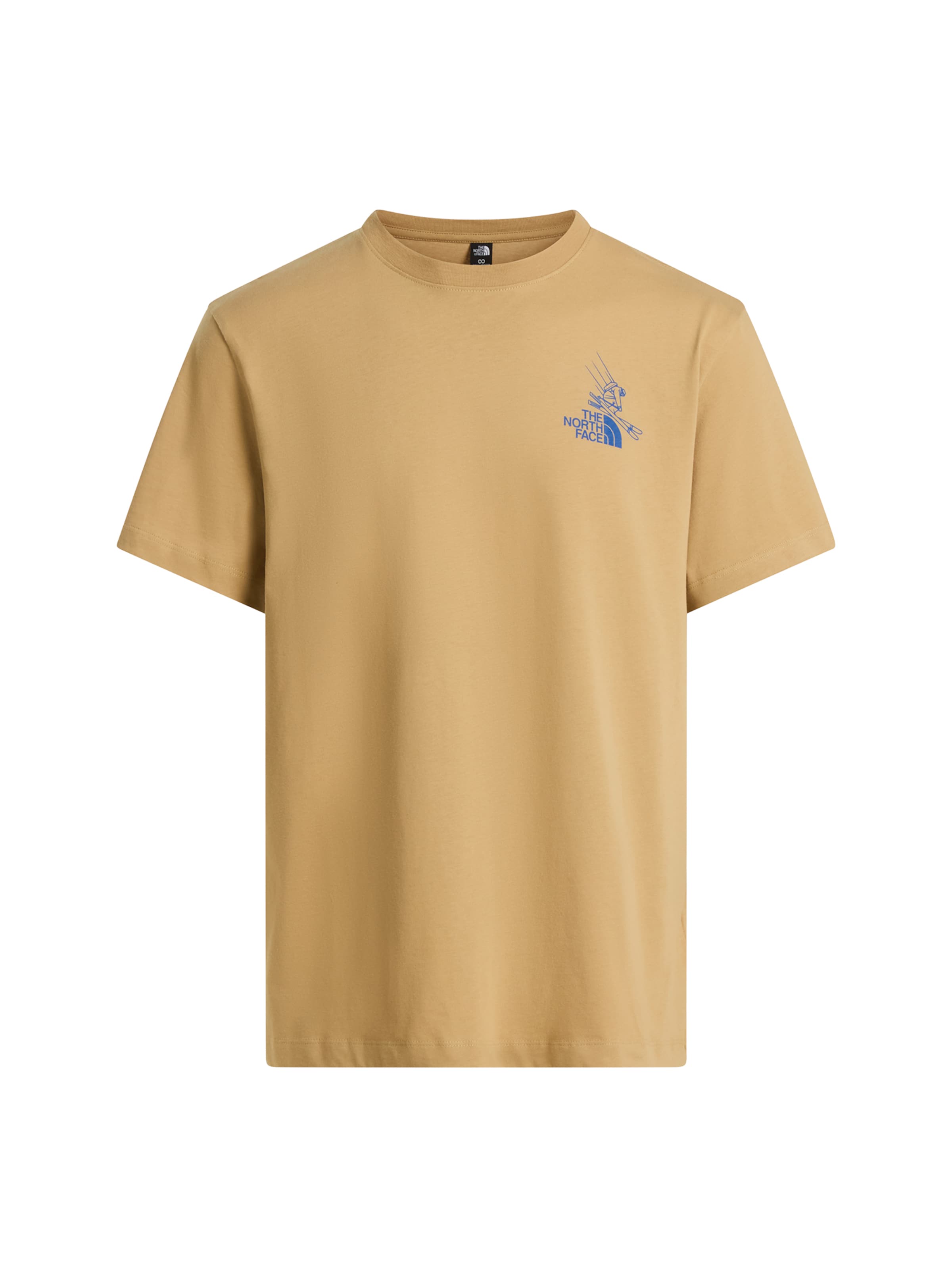 THE NORTH FACE Tričko 'Mountain Celebration' – zelená: přední strana